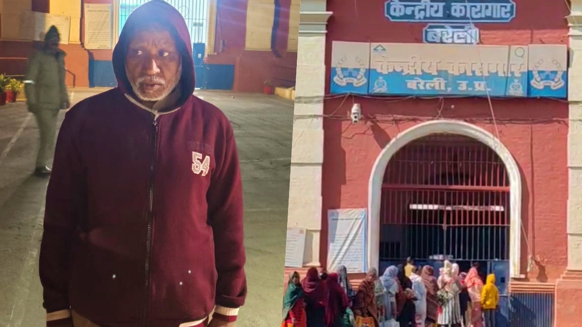 Azad Khan released from Bareilly jail (Photo - ITG)