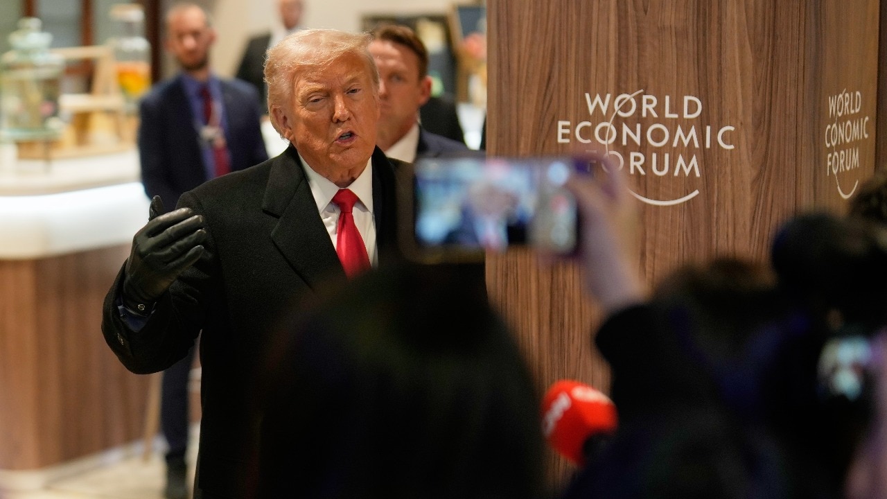 Donald Trump at World Economic Forum in Davos (Photo: AP)