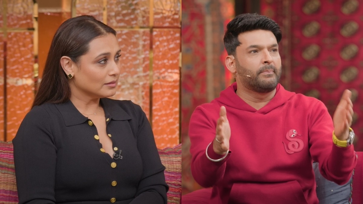 Rani Mukerji at Kapil Sharma show