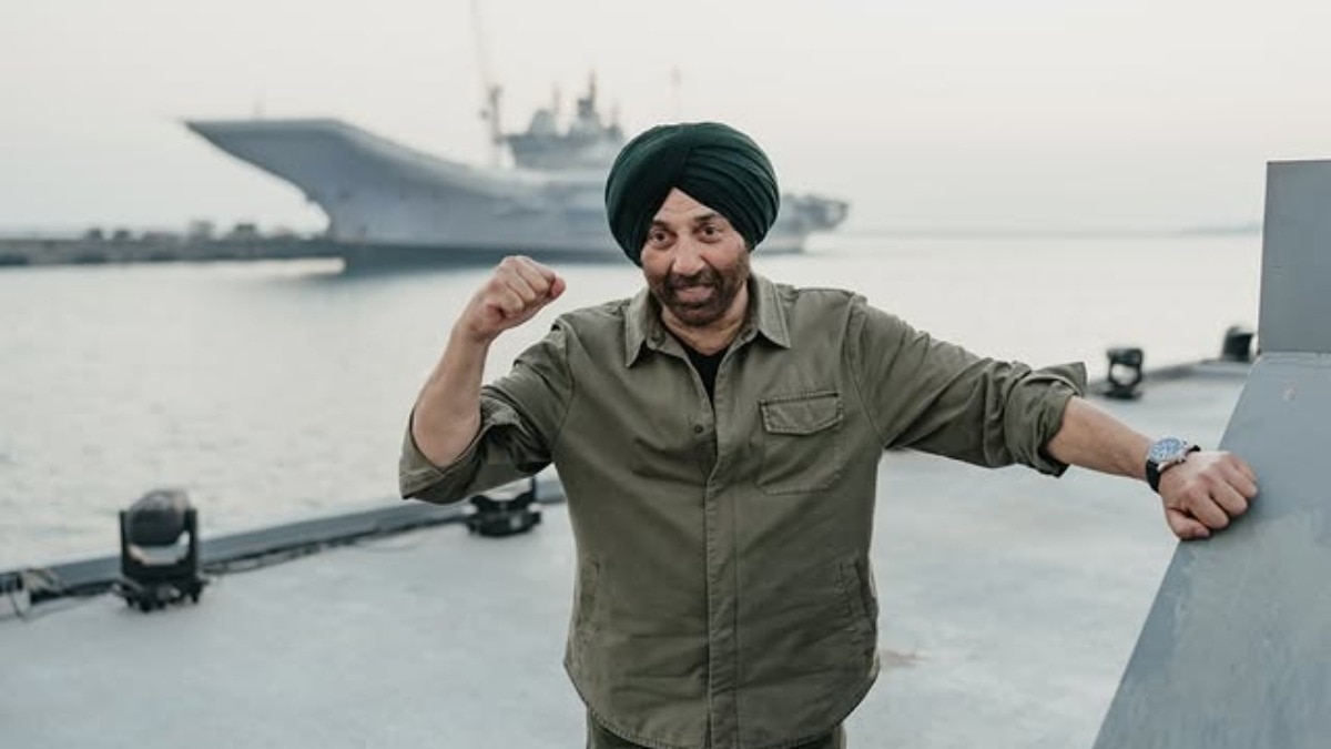 Sunny Deol at INS vikrant
