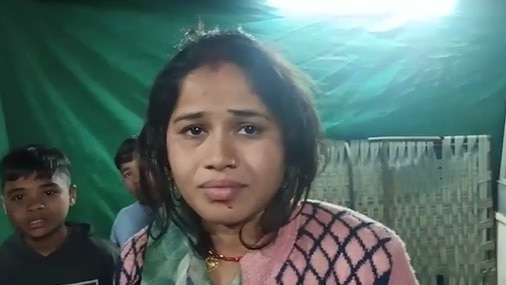 मृतक महिला की बेटी.(Photo: Screengrab)