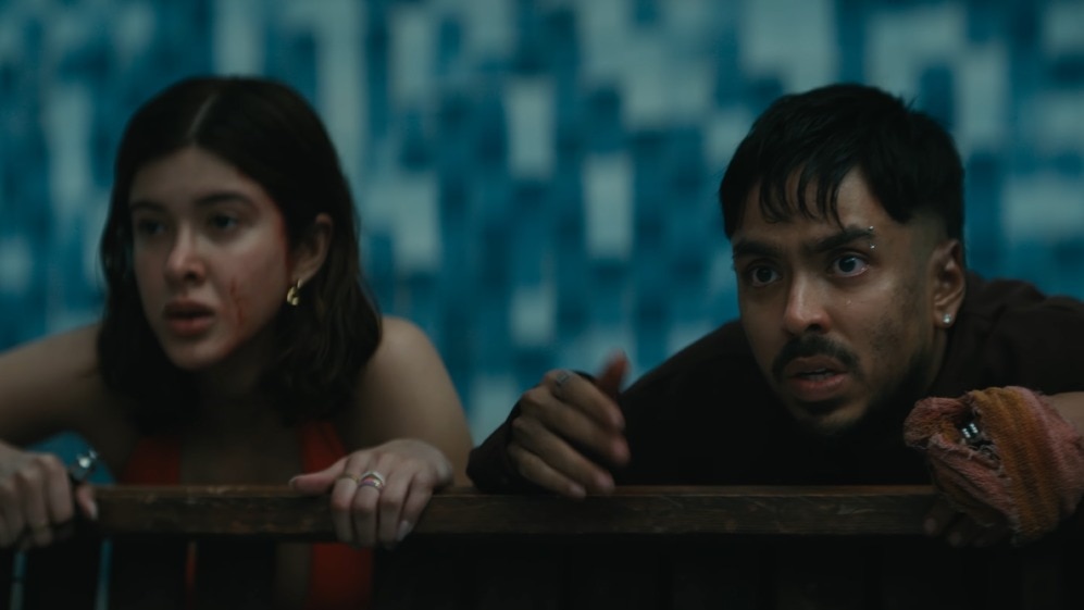Shanaya Kapoor and Adarsh Gourav in Tu yaa main trailer