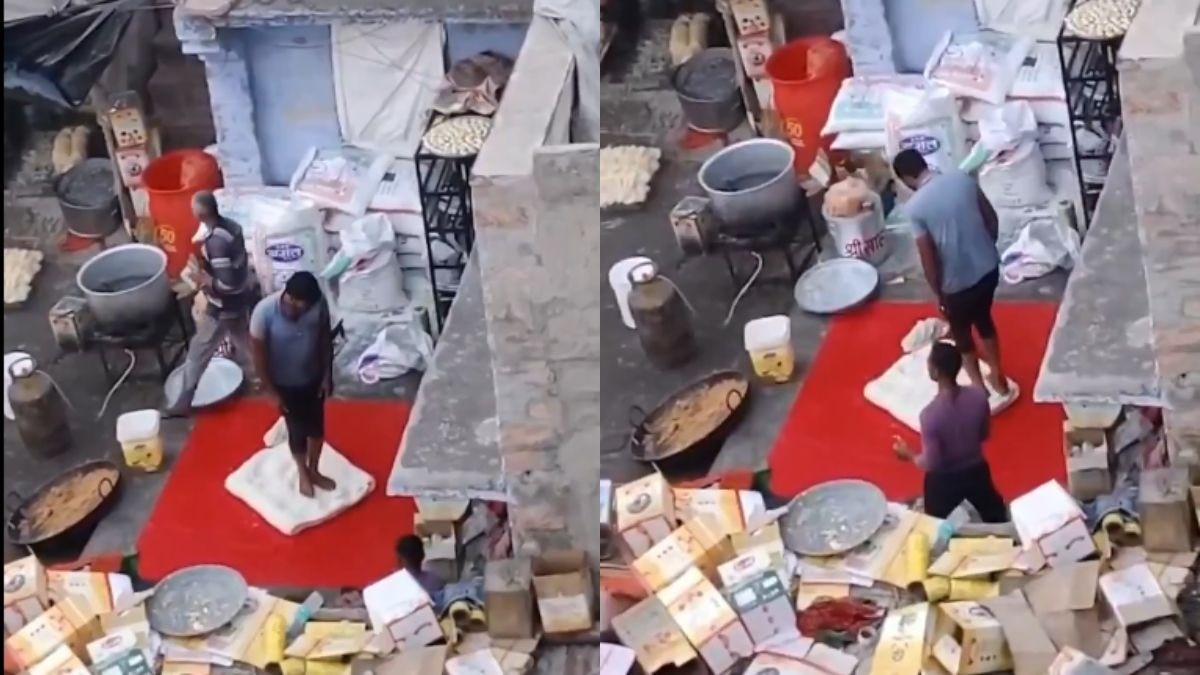  सर्दियों के मौसम में बड़े ही शौक से खाई जाने वाली मिठाई फेनी को बनाने का वीडियो वायरल हो गया है. (Photo:  x/@thetatvaindia)