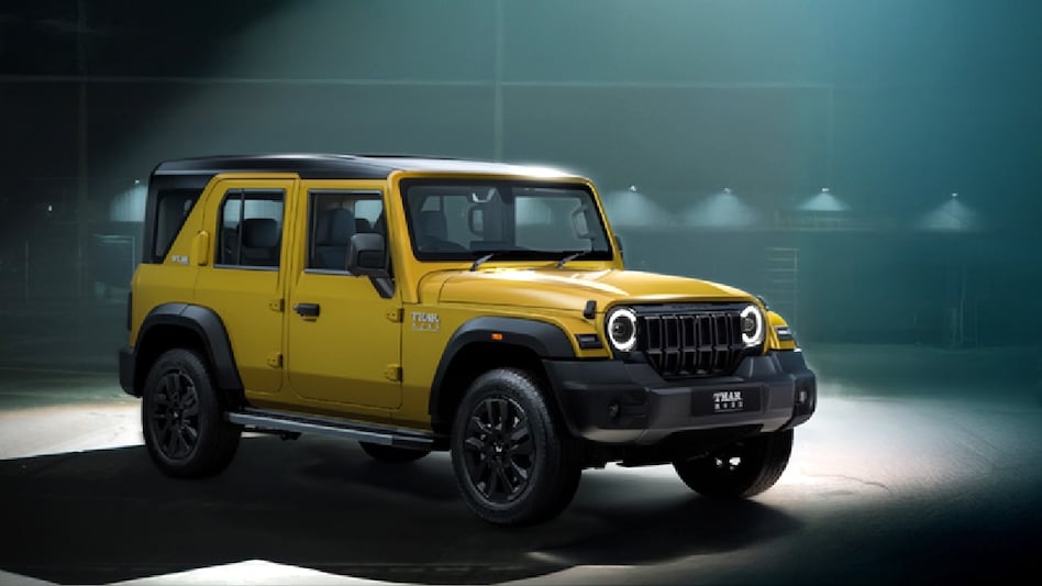 Mahindra Thar Roxx : लॉन्च हुआ नया ‘स्टार एडिशन’, जानें कीमत और फीचर्स Mahindra Thar Roxx : लॉन्च हुआ नया ‘स्टार एडिशन’, जानें कीमत और फीचर्स