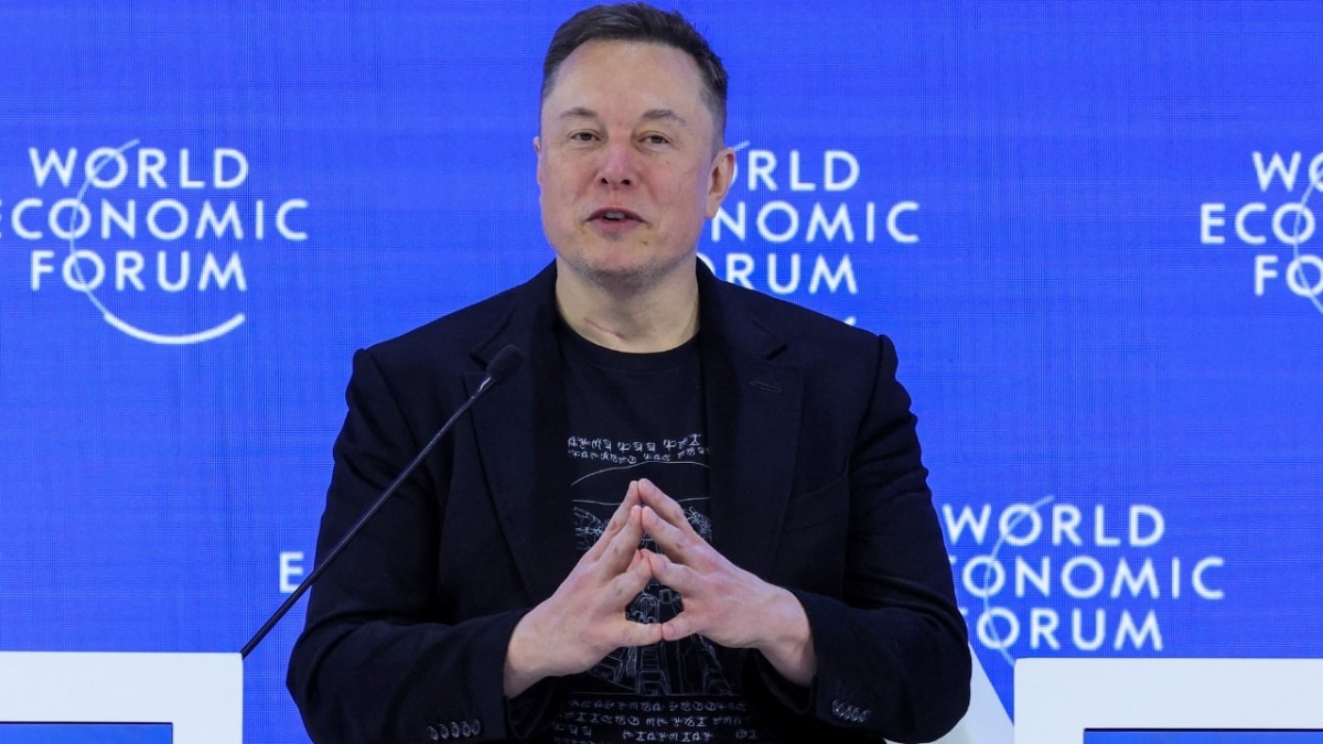 The billionaire entrepreneur took part in a wide-ranging discussion that touched on technology, space and geopolitics.