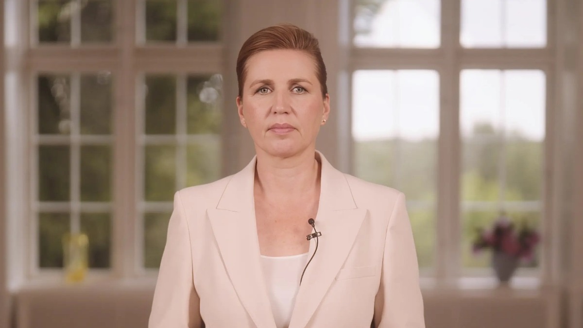 Denmark PM Mette Frederiksen