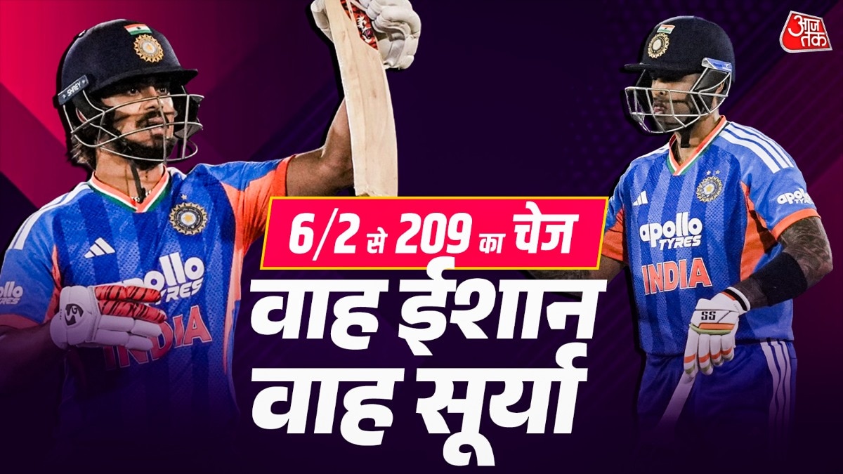 Ishan Kishan, Suryakumar Yadav in Raipur T20I