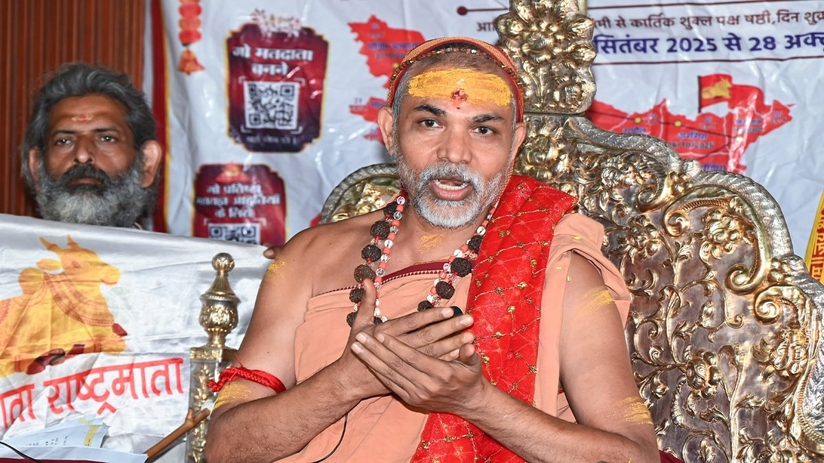 शंकराचार्य अविमुक्तेश्वरानंद. (File Photo: ITG)