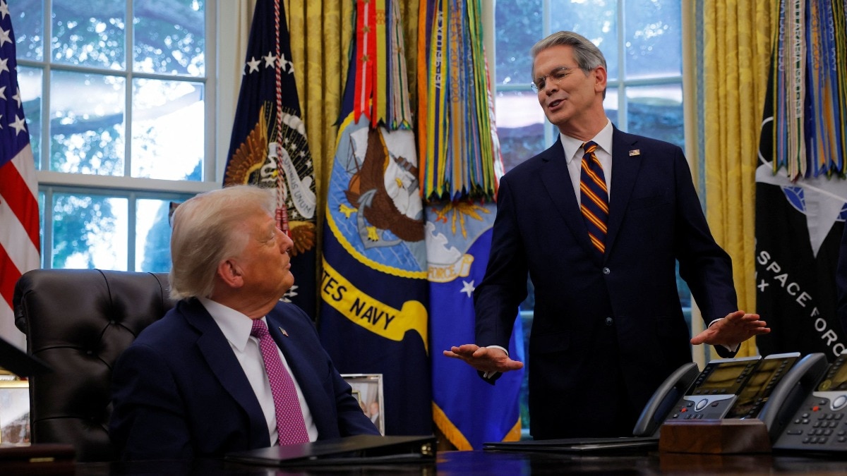 Scott Bessent says Trump administration wants H-1B visa-holders to train American workers