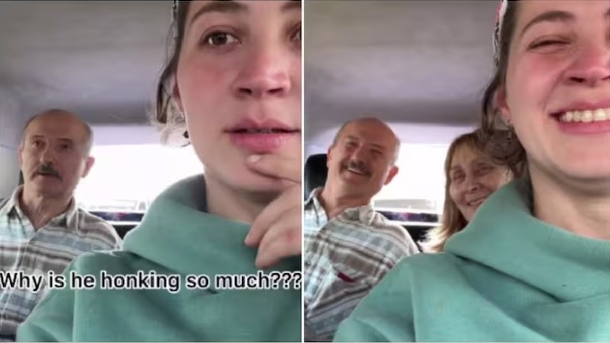 यह वीडियो इंस्टाग्राम पर मारीना खार्बानी नाम की यूजर ने पोस्ट किया है (Photos: @terk_love/Instagram)