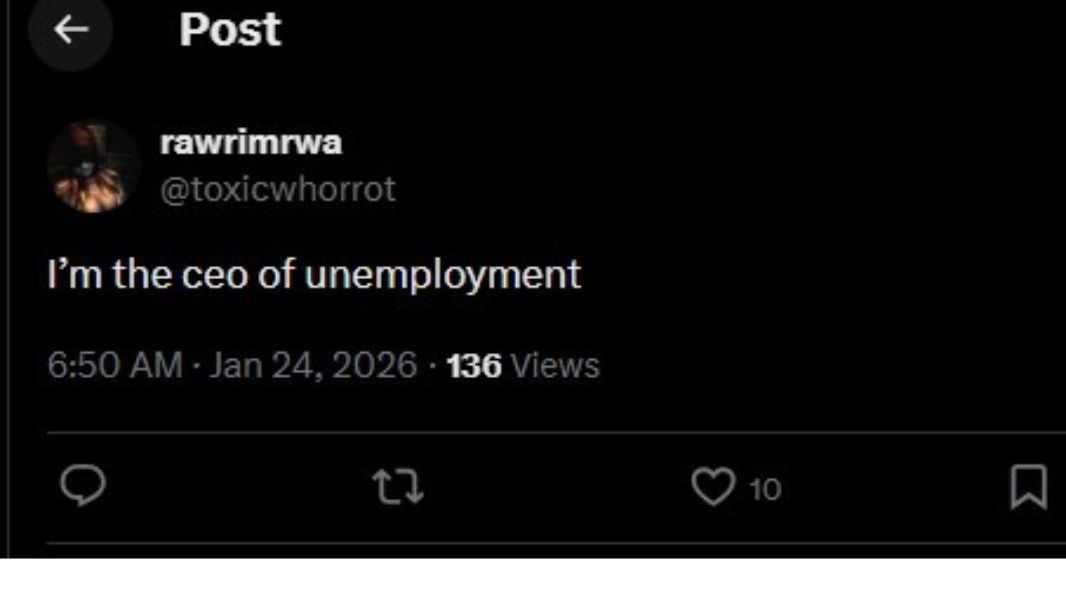 CEO of' किसी को किसी चीज में सबसे अच्छा बताने का मजाकिया तरीका है. ( Photo: X/@toxicwhorrot)