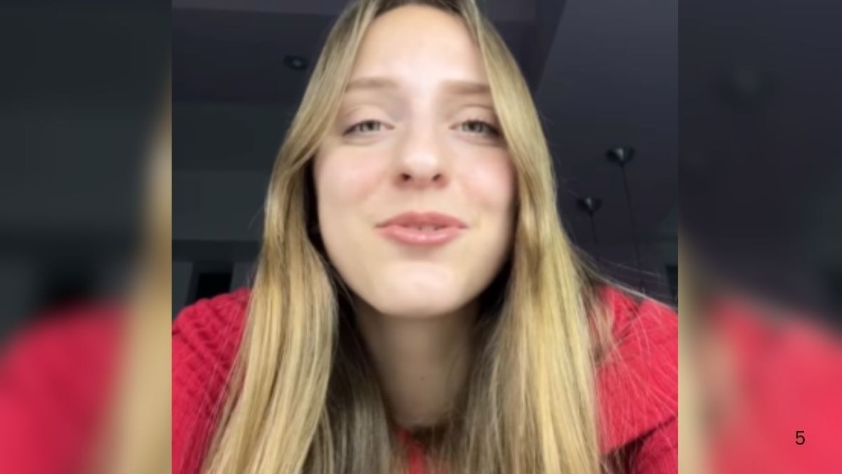 विदेशी महिला ने बताया हिंदी बोलने का आसान ट्रिक (Photo - Instagram/@thelanguageblondie)