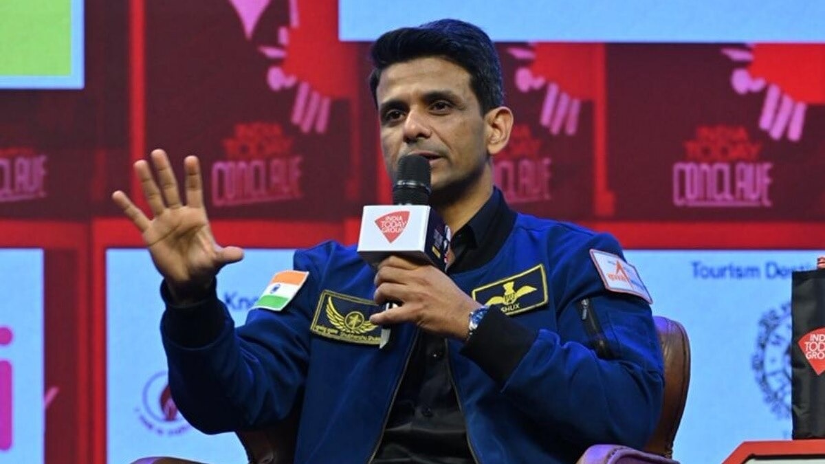 Astronaut Shubhanshu Shukla.
