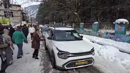 मनाली में 10 डिग्री पहुंचा तापमान (Photo: ITG)