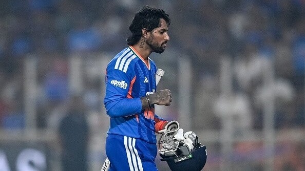 India's star batter Tilak Varma in this frame