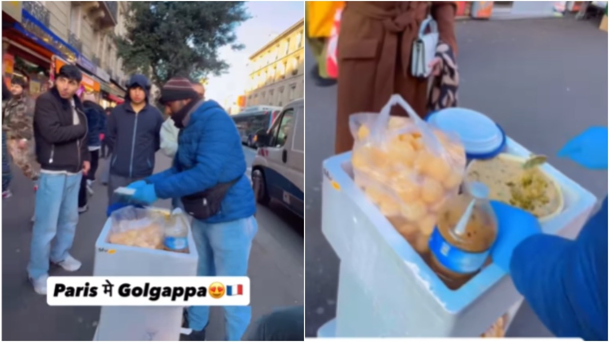 Golgappa price in Paris