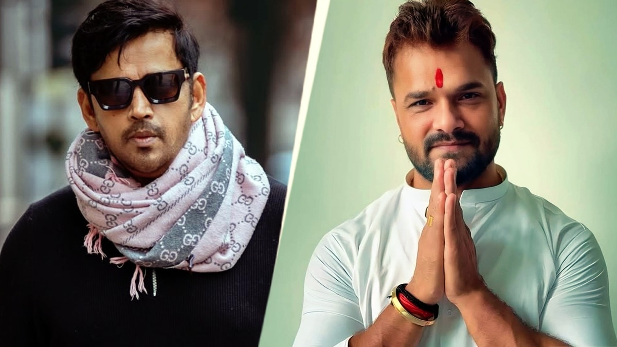  रवि किशन को खेसारी ने दिया जवाब (Photo: Instagram @ khesari_yadav @ravikishann)