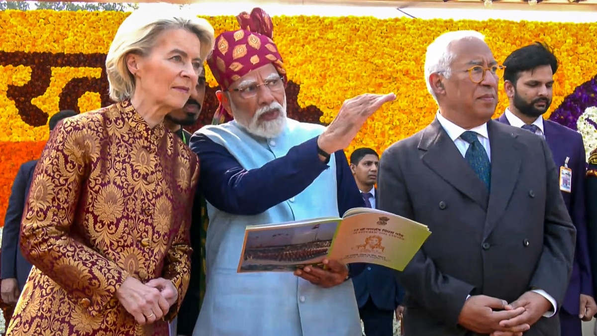 गणतंत्र दिवस पर EU नेताओं की मौजूदगी से भारत-यूरोप रिश्तों को नई मजबूती मिल रही (Photo: PTI)