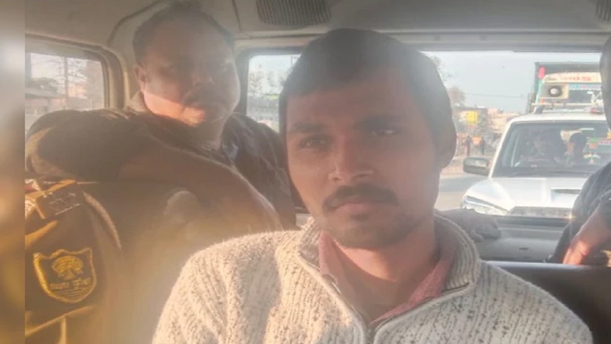 आरोपी को पुलिस ने गिरफ्तार कर लिया है. (Photo: ITG)