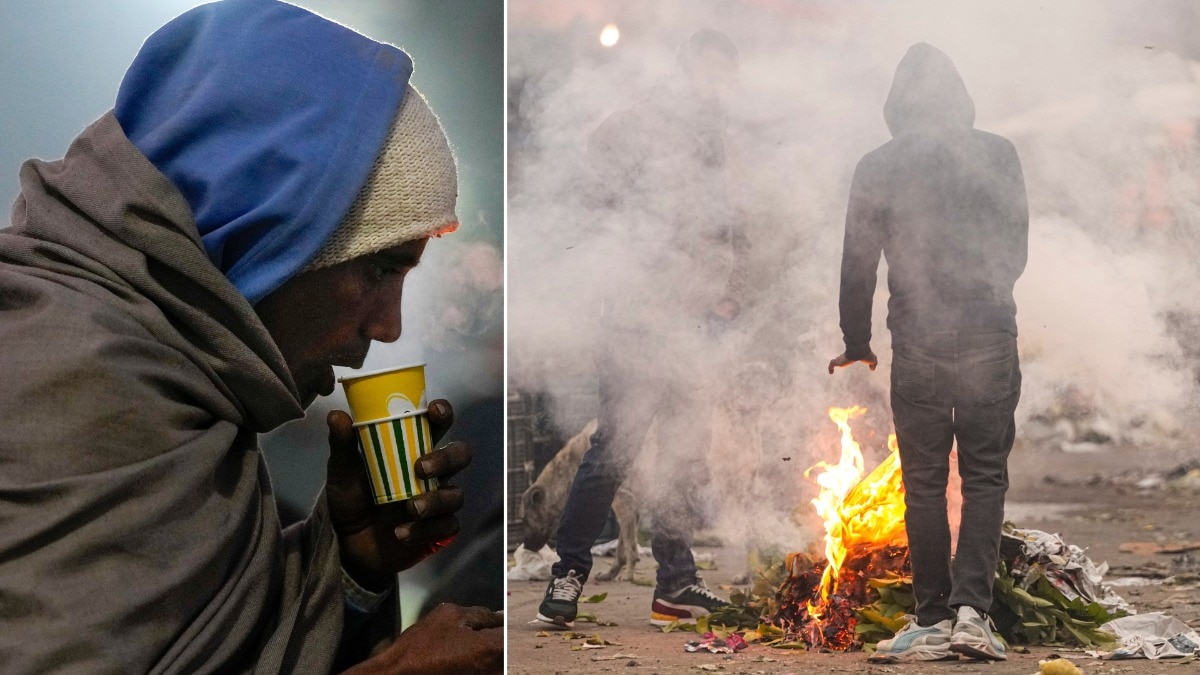 दिल्ली में कड़ाके की ठंड