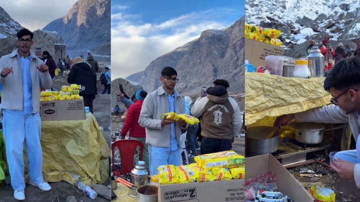 पहाड़ों में मैगी बेचकर शख्स ने एक दिन में कमाई एक महीने की सैलरी पहाड़ों में मैगी बेचकर शख्स ने एक दिन में कमाई एक महीने की सैलरी