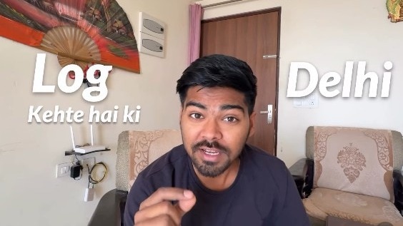 लोग बोले-दिल्ली तो दिलवाओं की है ही, लेकिन सब कुछ इरादे पर निर्भर करता है. ( Photo: Instagram/@wanderwithkrishh)