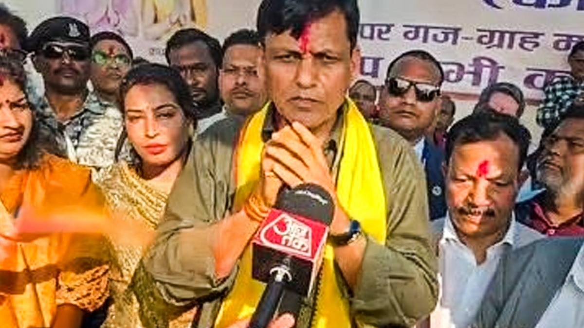 मंत्री नित्यानंद राय का यूजीसी के सवाल पर दिया जवाब सोशल मीडिया पर छा गया है (Photo ITG)