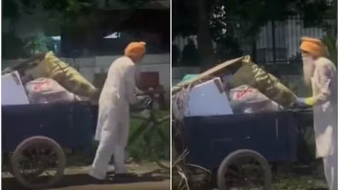 पूर्व डीआईजी सिद्धू को भारत सरकार ने पद्मश्री पुरस्कार से सम्मानित किया है. (Photo- ITG)