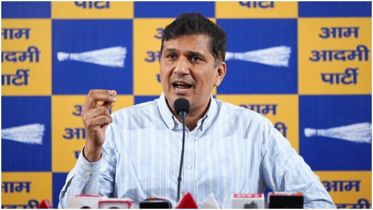  Aam Aadmi Party's Delhi State President Saurabh Bhardwaj