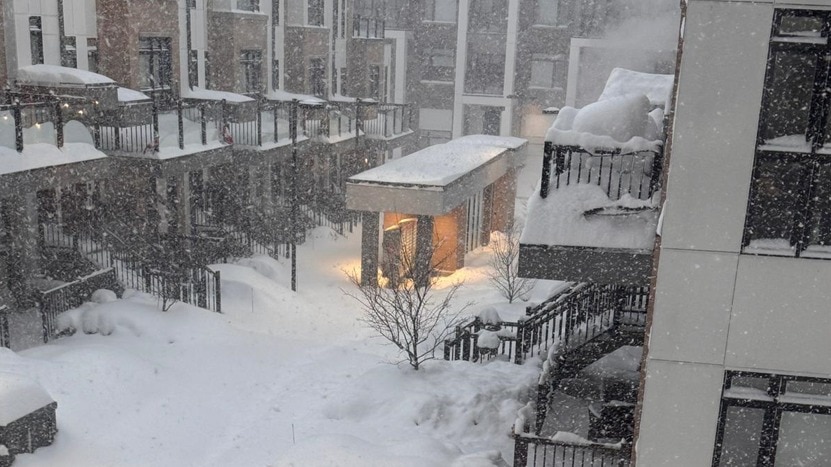 Snow storm in Toronto (Photo-Humra Asad)