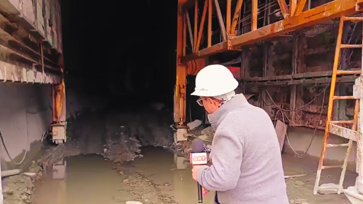 सिलक्यारा सुरंग प्रोजेक्ट अंतिम दौर में. (Photo: ITG)