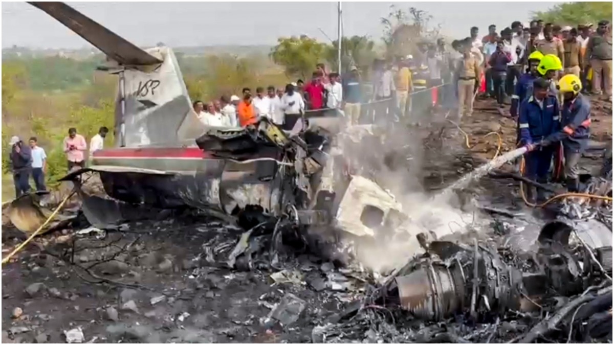 The plane carrying Maharashtra Deputy Chief Minister Ajit Pawar crashed in Baramati in Pune district during landing
