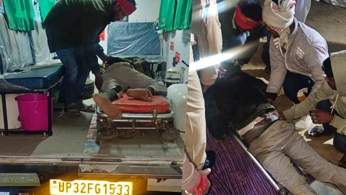  Gorakhpur couple injured after jumping from rooftop. (Photo - ITG)