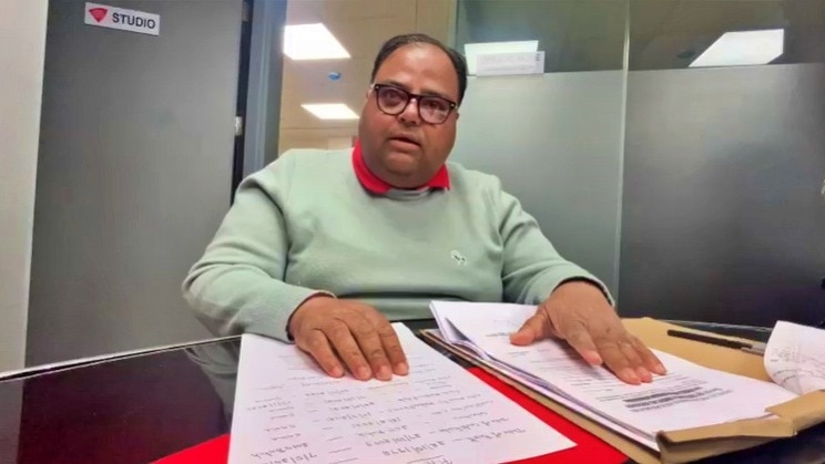 Prashant Singh's elder brother, Dr. Vishwajeet Singh (Photo - ITG)