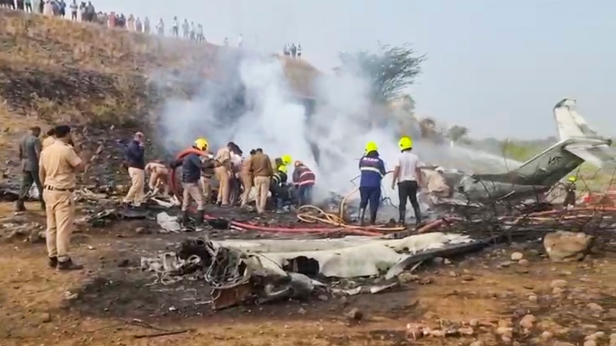 Baramati airport plane crash history