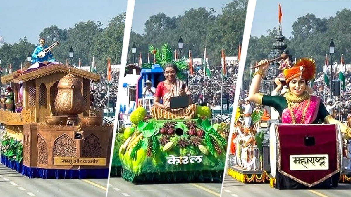 गणतंत्र दिवस परेड में नौसेना, दिल्ली पुलिस और महाराष्ट्र का जलवा, जानिए कौन सी झांकी रही अव्वल - republic day parade 2026 best tableaux marching contingents results 2026 ntc ...