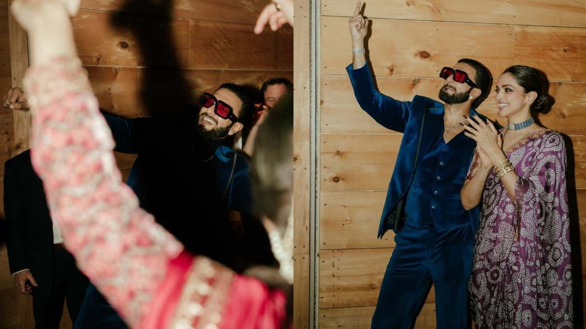 फ्रेंड की शादी में दीपिका रणवीर 