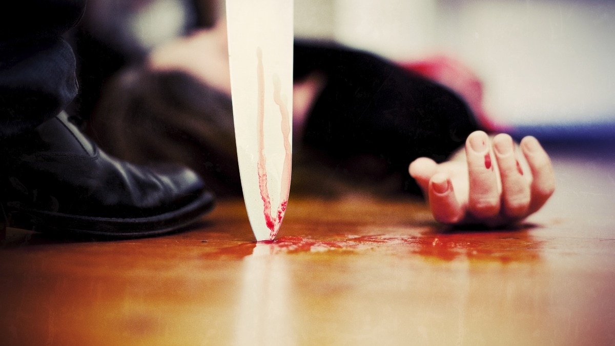 Delhi murder case with sharp weapon