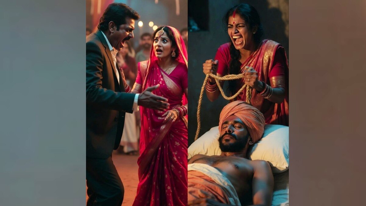 डांस करने से रोका तो पत्नी ने पगड़ी से घोंट दिया पति का गला.(Photo:AI)