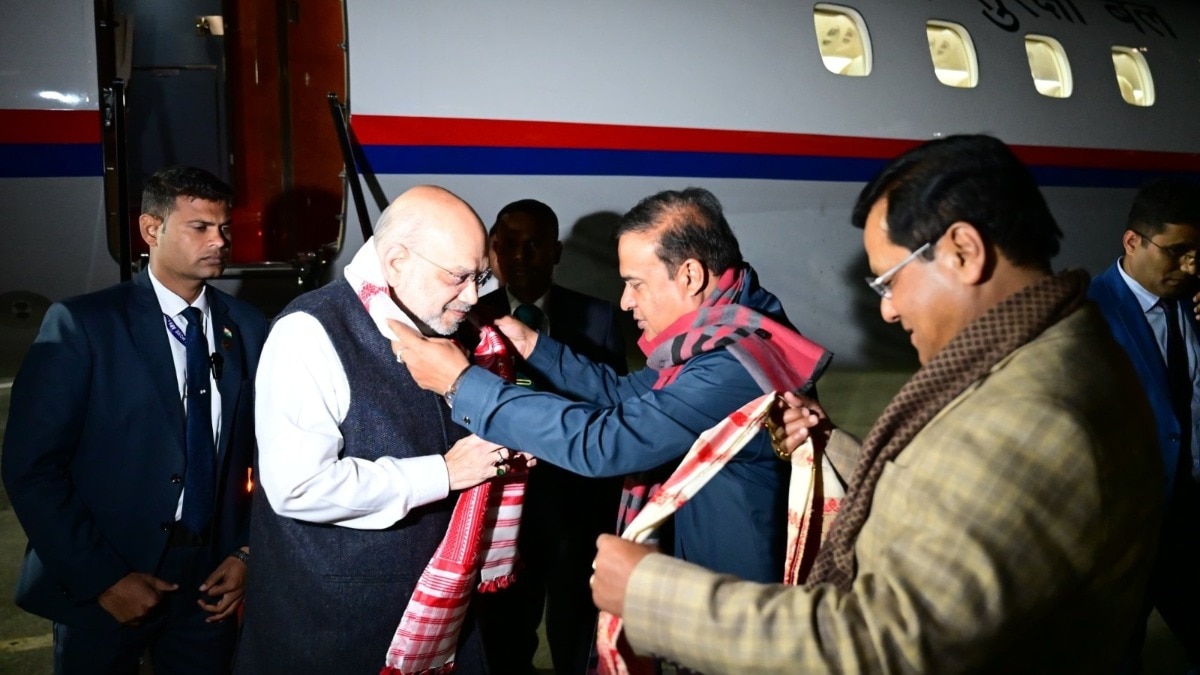 अमित शाह असम दौरे पर हैं (Photo/X-Himant Biswa Sarma)