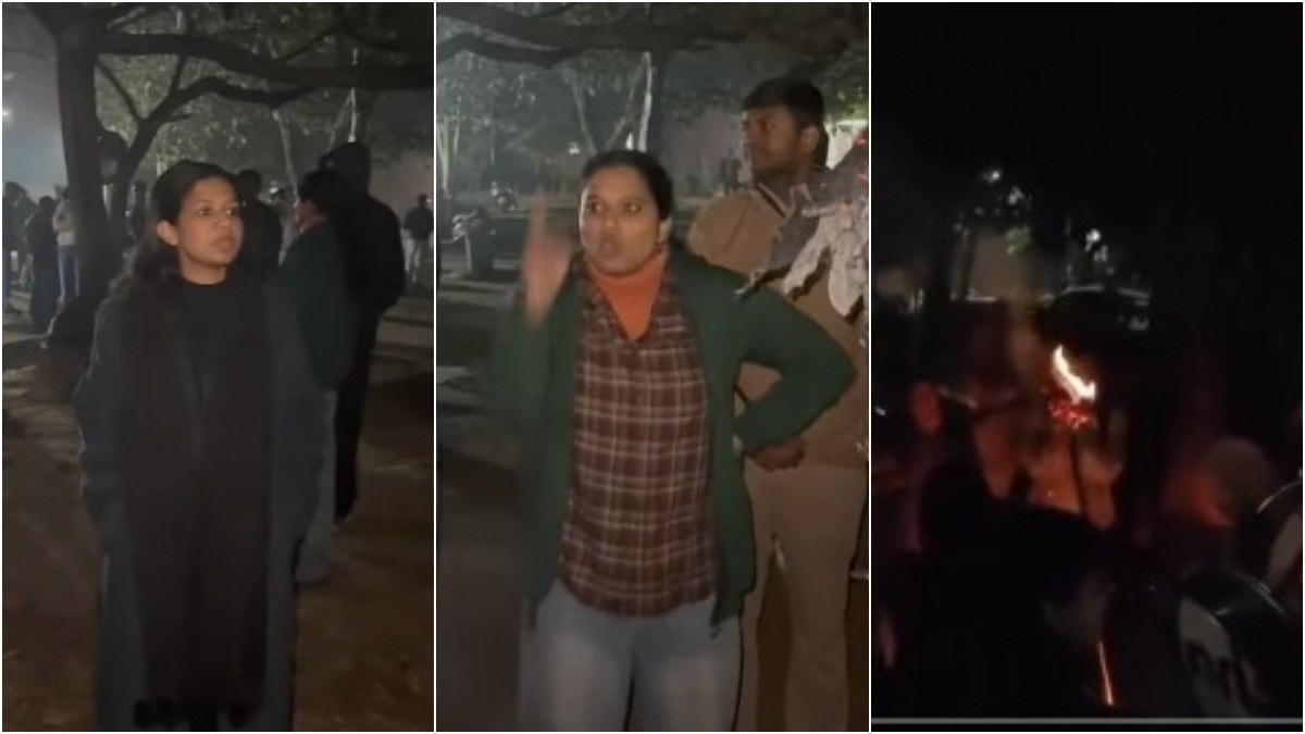 JNU Protest Over Supreme Court Stay on UGC Regulations