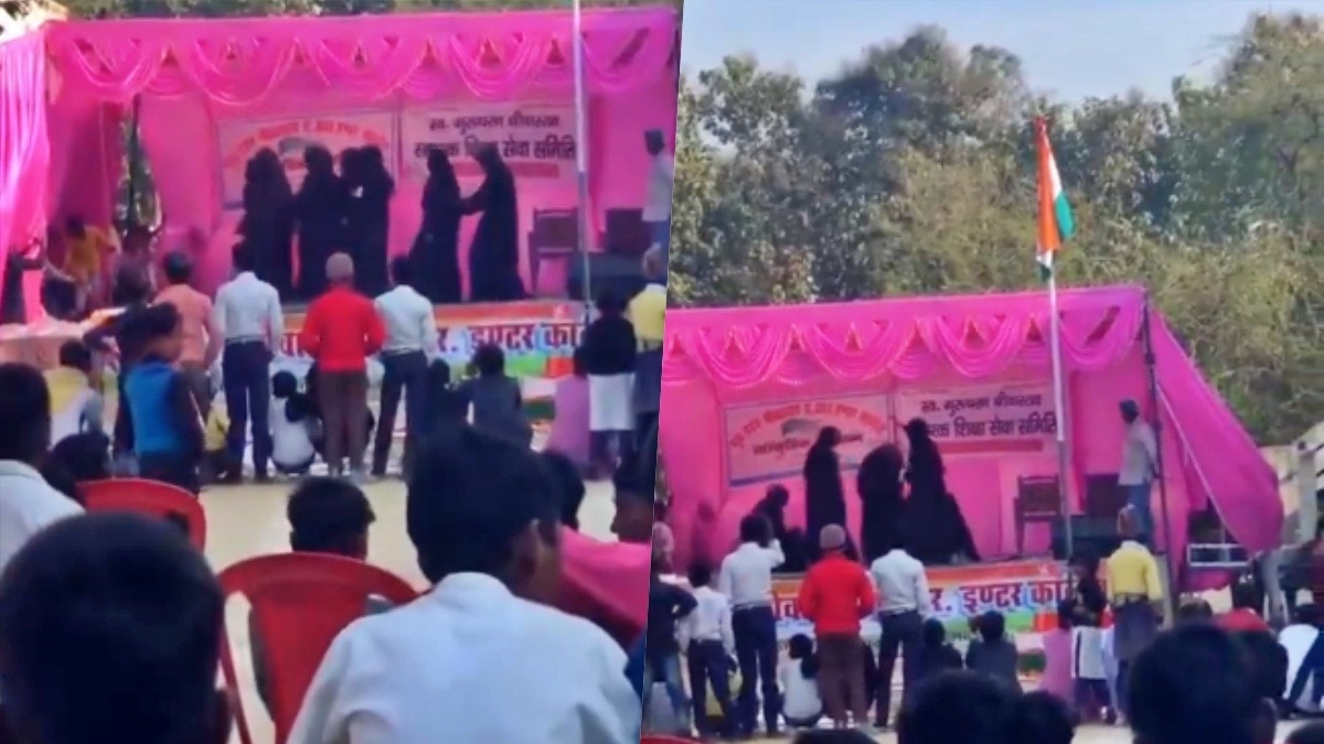  Gonda school video goes viral (Photo - Screengrab)