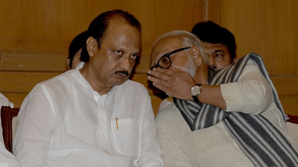 अजित पवार के जाने के बाद NCP में नेतृत्व पर मंथन (Photo: ITG)