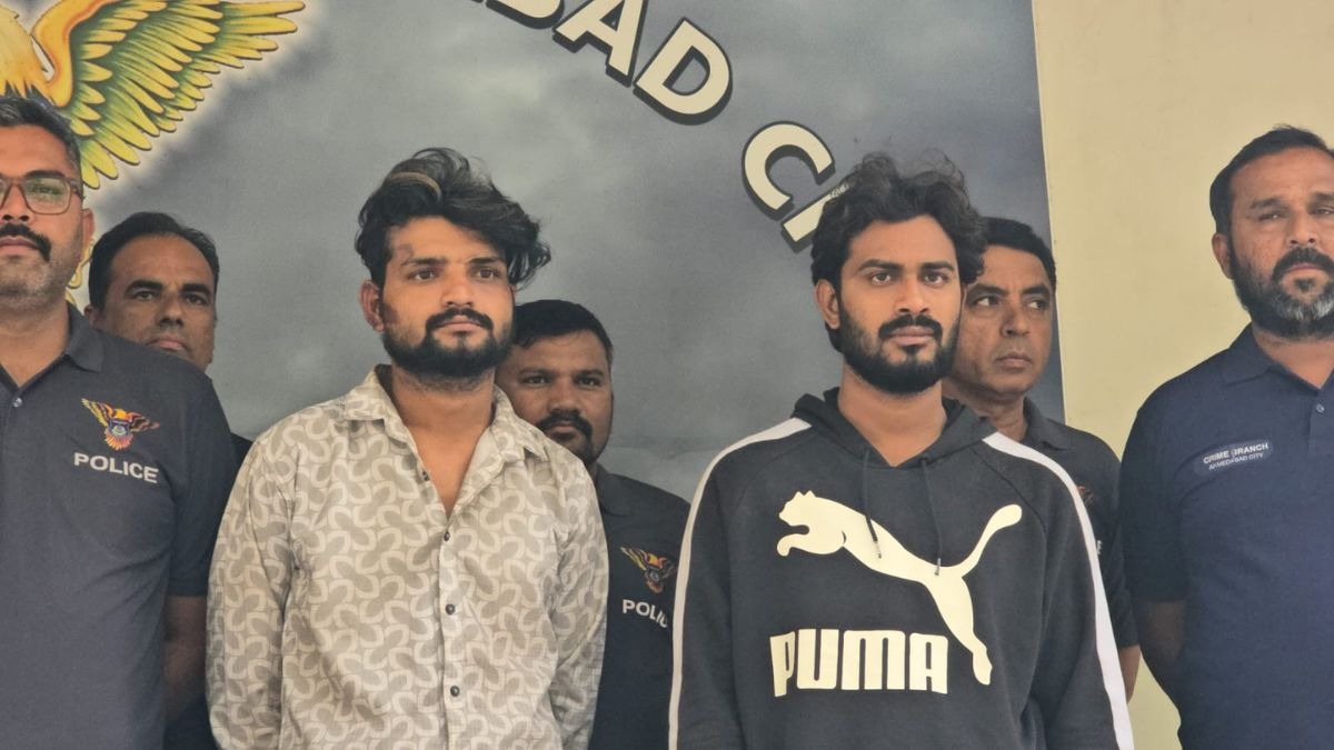 पुलिस ने चोरी के आरोपियों को किया अरेस्ट. (Photo: ITG)