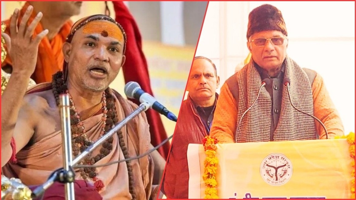 मंत्री धर्मपाल सिंह ने अविमुक्तेश्वरानंद को दिया जवाब (Photo: Screengrab)