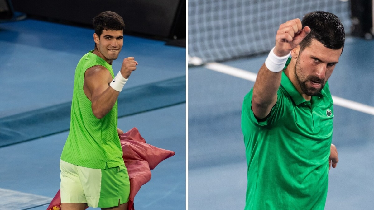 Carlos Alcaraz, Novak Djokovic