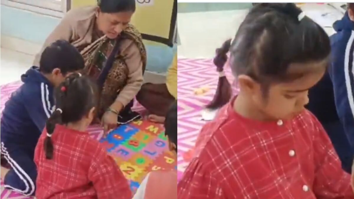 MP में IAS ने तीन साल की बेटी को आंगनवाड़ी भेजा, सोशल मीडिया पर छिड़ी बहस MP में IAS ने तीन साल की बेटी को आंगनवाड़ी भेजा, सोशल मीडिया पर छिड़ी बहस