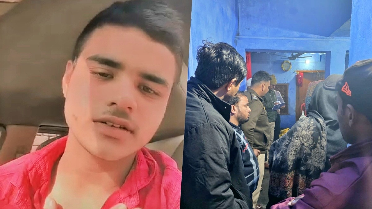 body of Hamza found hanging from noose in Sambhal. (Photo - ITG)