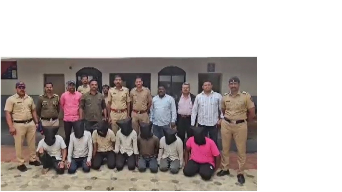 Seven thieve arrested