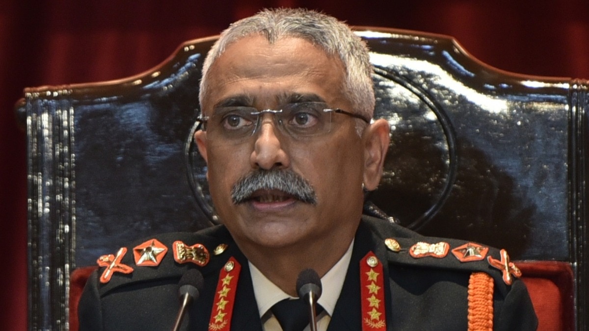 LAC विवाद पर पूर्व सेना प्रमुख नरवणे के संदेश को बीजेपी ने एक्स पर किया शेयर (Photo: ITG)